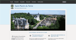 Desktop Screenshot of mairie-saintmartin95.fr